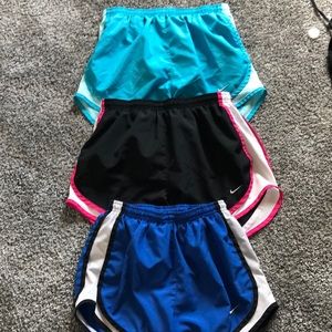 Nike Women’s Dri-Fit Shorts Size S + Xs